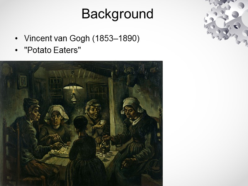Background Vincent van Gogh (1853–1890) 